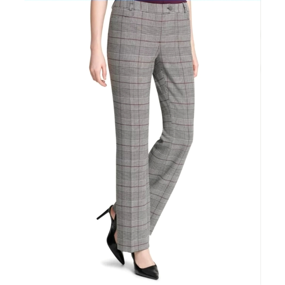 Calvin Klein Modern Fit Plaid Work Pants